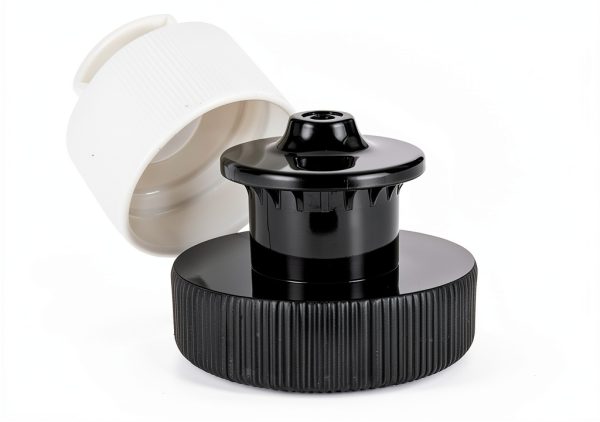 28mm Bottle Caps Leakproof Plastic Cabilock Replacement Lids-3
