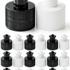 28mm Bottle Caps Leakproof Plastic Cabilock Replacement Lids-0