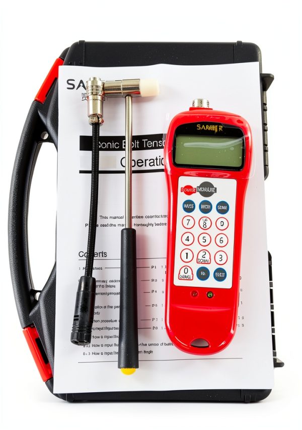 QIUSUO Digital Belt Tension Meter LCD 10Hz-5000Hz Stainless Probe-0