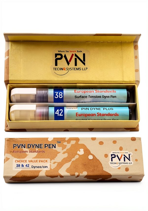 PVN DYNE Plus Pen 38 & 42 Dynes/cm Pack Surface Tension Meter Violet-0