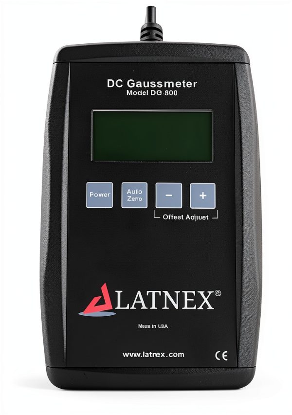 LATNEX DC Gaussmeter DG-800 Magnetic Field Meter up to 800 Gauss-3