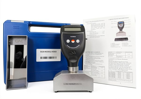 Digital Screen Printing Tension Meter Steel mesh Tension Measurement with Wire Tension Meter Measurement Range 0 to 60 N/cm Color Black-0