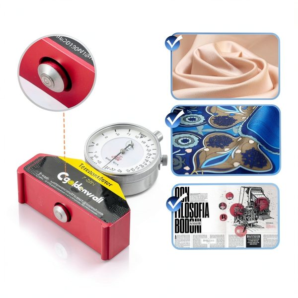Silk Screen Tension Meter CGOLDENWALL 7-50N Metal Precision Gauge-3