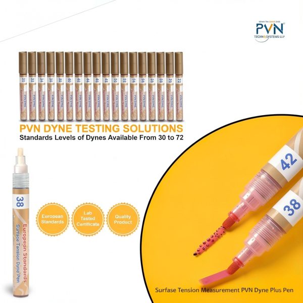 PVN Dyne Pen Surface Tension Meter Pink Pack of 8 ASTM D2578-2