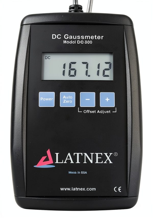 LATNEX DC Gaussmeter DG-800 Magnetic Field Meter up to 800 Gauss-1