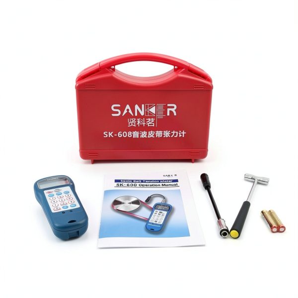Sonic Belt Tension Meter SK-608 HKNDT Digital Gauge with OLED-3