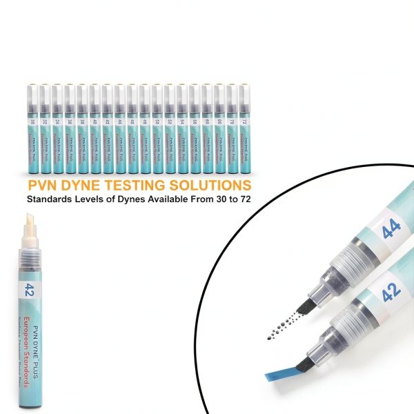 PVN Dyne Plus Pen Surface Tension 8-Pack Blue 32-54 Dynes-3