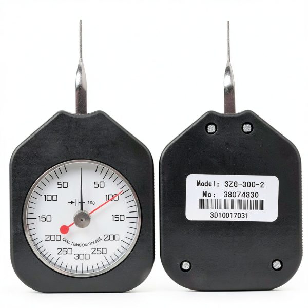 Dial Tension Gauge Meter Jwthee Dual‑Pointer Force Gauge, Compact-7
