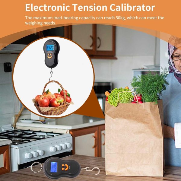 Electronic Tension Calibrator Jwthee LCD Display for Tennis Badminton-1