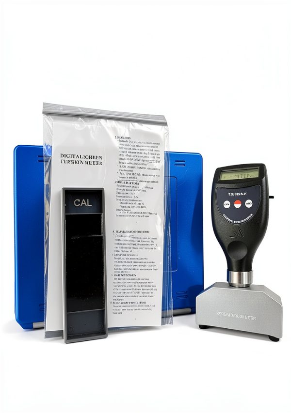 Digital Screen Printing Tension Meter Steel mesh Tension Measurement with Wire Tension Meter Measurement Range 0 to 60 N/cm Color Black-2