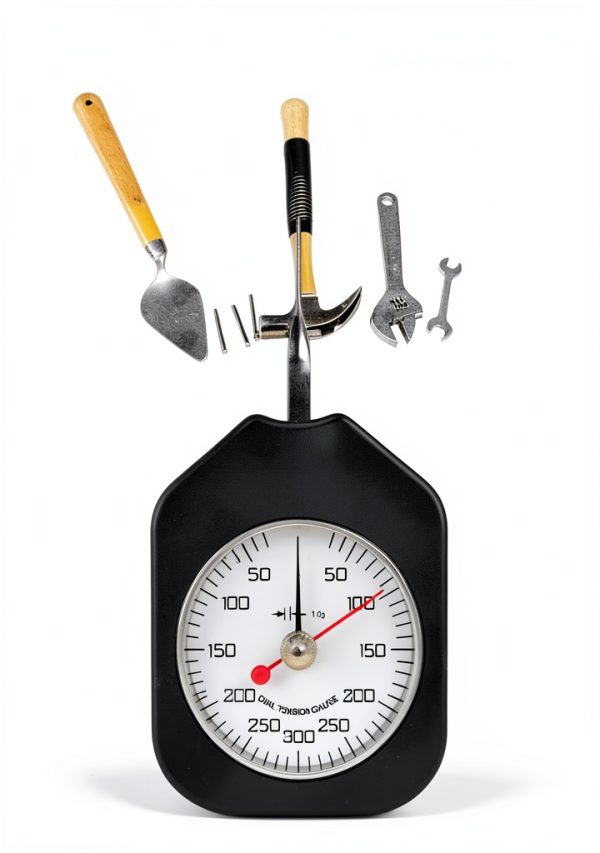 Dial Tension Gauge ZLXHDL Double Needle Meter SZG-300-2 Portable-2