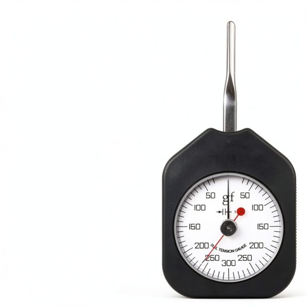 Dial Tension Gauge Meter Jwthee Dual‑Pointer Force Gauge, Compact-4
