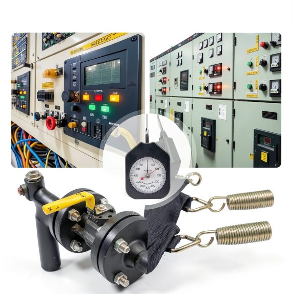 Dial Tension Gauge Meter Jwthee Dual‑Pointer Force Gauge, Compact-6