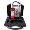 Sonic Belt Tension Meter Tester Sonic Tensioner Tensiometer Belt Tension Gauge with Frequency Range 10Hz to 5000Hz and Tension Range 0.01 to 99900N Adjustable Probe and Data Storage Function-0