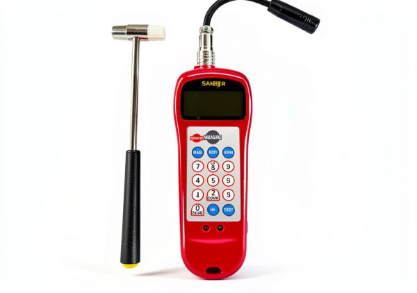 Sonic Belt Tension Meter Tester Sonic Tensioner Tensiometer Belt Tension Gauge with Frequency Range 10Hz to 5000Hz and Tension Range 0.01 to 99900N Adjustable Probe and Data Storage Function-2
